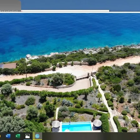Beachfront Villa Eva Villa Evgiros