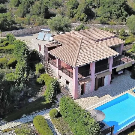 Beachfront Villa Eva Evgiros